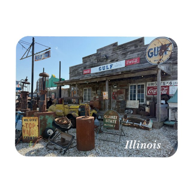 Magnet Flexible MotorHeads Bar & Grill, Musée (Horizontal)