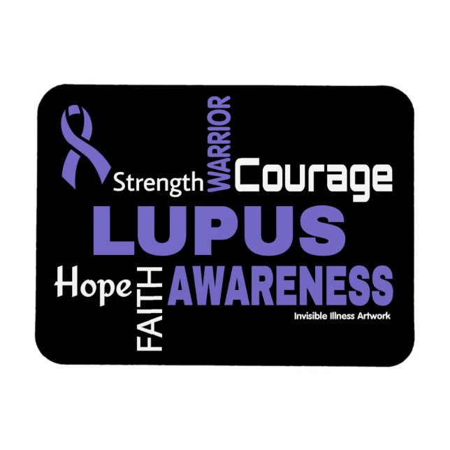 Magnet Flexible Mots...Lupus (Horizontal)