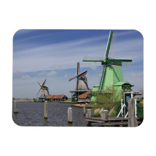 Magnet Flexible Moulin à vent, Zaanse Schans, Hollande, Pays-Bas 2