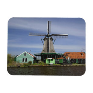 Magnet Flexible Moulin à vent, Zaanse Schans, Hollande, Pays-Bas 3