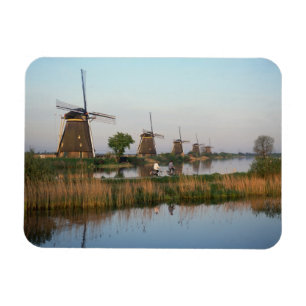 Magnet Flexible Moulins à vent, Kinderdijk, Pays-Bas
