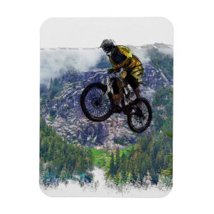 Magnet Flexible Mountain Air BMXer - BMX Rider