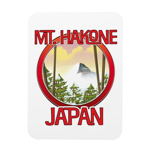 Magnet Flexible Mt. Hakone Japon (Vertical)