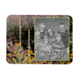 Magnet Flexible Mulleins Black Eyed Susan Flowers Ajouter votre ph