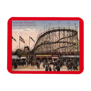 Magnet Flexible Munich, Allemagne Oktoberfest Roller Dessous de ve