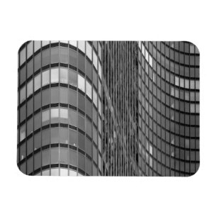 Magnet Flexible Mur rideau en acier et en verre de moderne