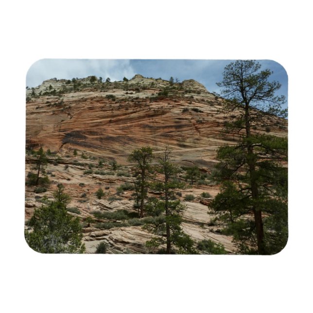 Magnet Flexible Murs de roche usés dans le parc national de Zion (Horizontal)