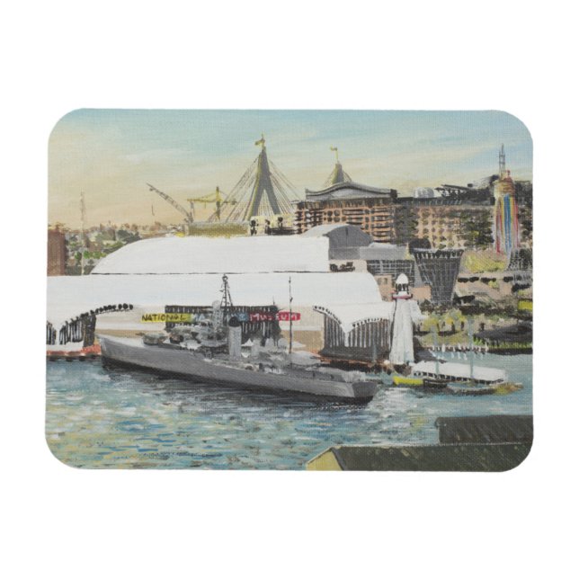 Magnet Flexible Musée maritime de Sydney de l'Hotel Balcony. 1998 (Horizontal)