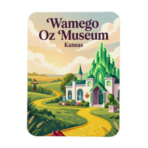 Magnet Flexible Musée Oz de Wamego Kansas