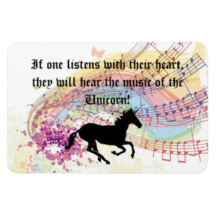 Magnet Flexible Musique De La Licorne