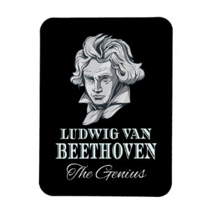 Magnet Flexible Musique - Ludwig Van Beethoven Le génie