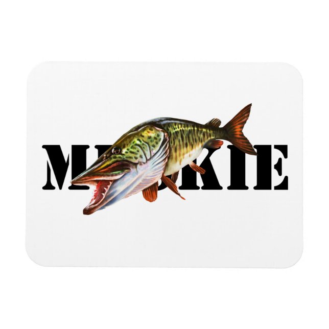 Magnet Flexible Muskie (Horizontal)
