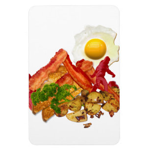 Magnet Flexible My Ketchup Gone Squatchin for Bacon Decor