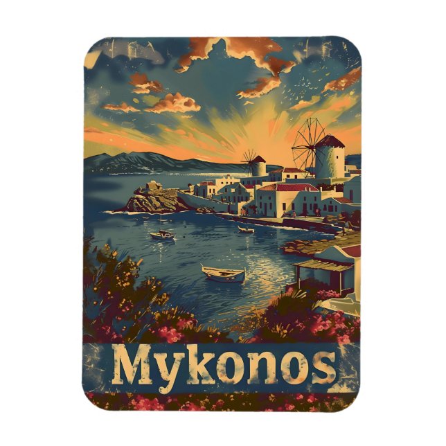 Magnet Flexible Mykonos Vintage (Vertical)