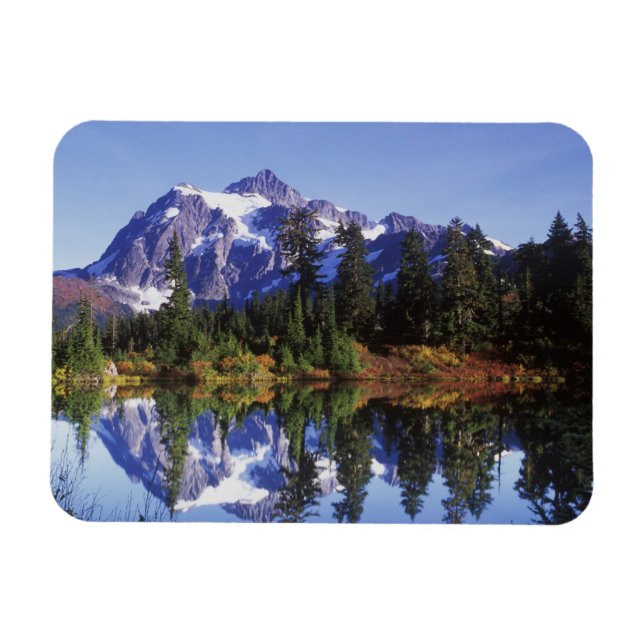 Magnet Flexible N.A., États-Unis, Washington, Mt. Baker & Snoqualm (Horizontal)