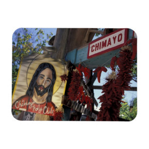 Magnet Flexible NA, USA, Nouveau Mexique, Père Noël Fe.