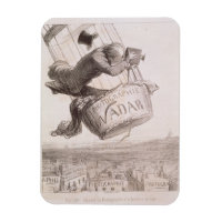 Nadar (1820-1910) élevant la photographie au hei