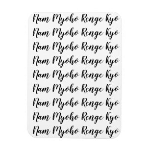 Magnet Flexible Nam Myoho Renge Kyo