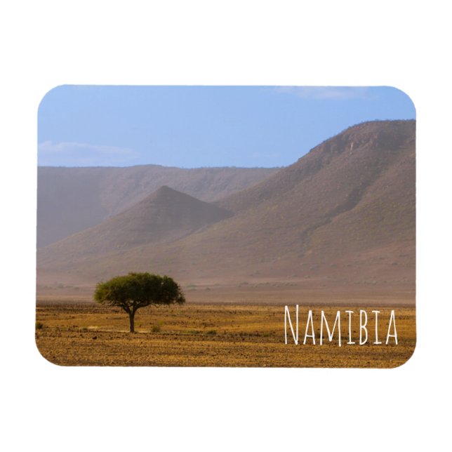 Magnet Flexible Namibie Afrique Désert Paysage Nature (Horizontal)