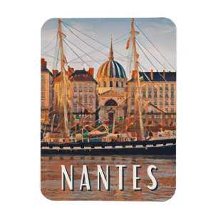 Magnet Flexible Nantes Photo Vintage