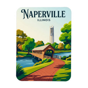 Magnet Flexible Naperville Riverwalk États-Unis