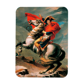 Magnet Flexible Napoléon Traversant les Alpes, célèbre peinture,