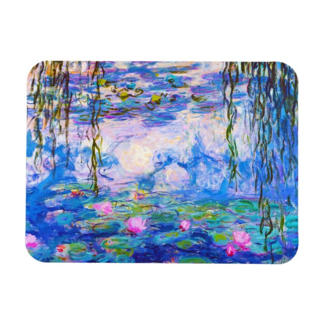 Magnet Flexible Nappes d'eau Claude Monet (Horizontal)