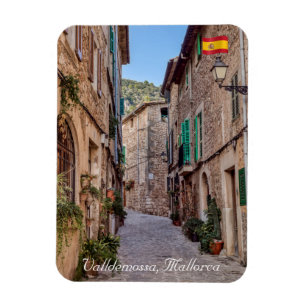 Magnet Flexible Narrow street in Valldemossa village - Mallorca