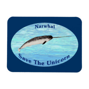 Magnet Flexible Narwhal - Sauvez La Licorne