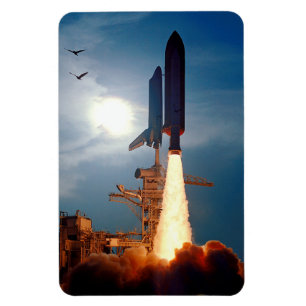 Magnet Flexible NASA Space Shuttle Discovery Launch STS-64