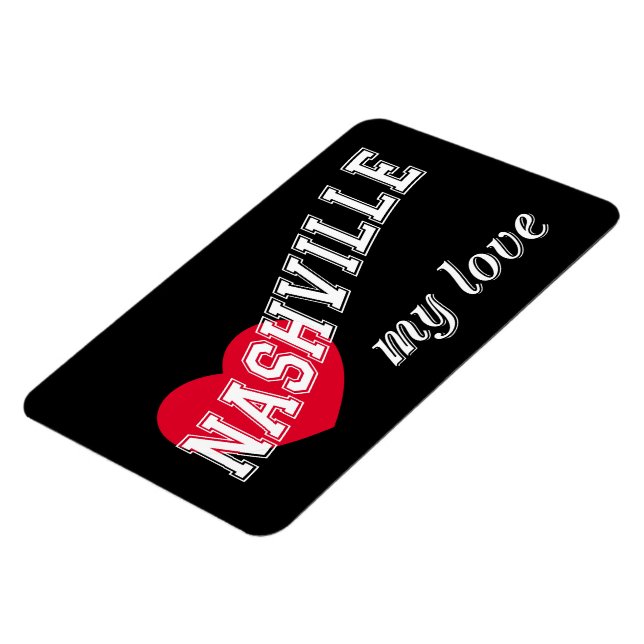 Magnet Flexible Nashville mon amour (Côté Gauche)
