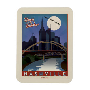 Magnet Flexible Nashville Skyline