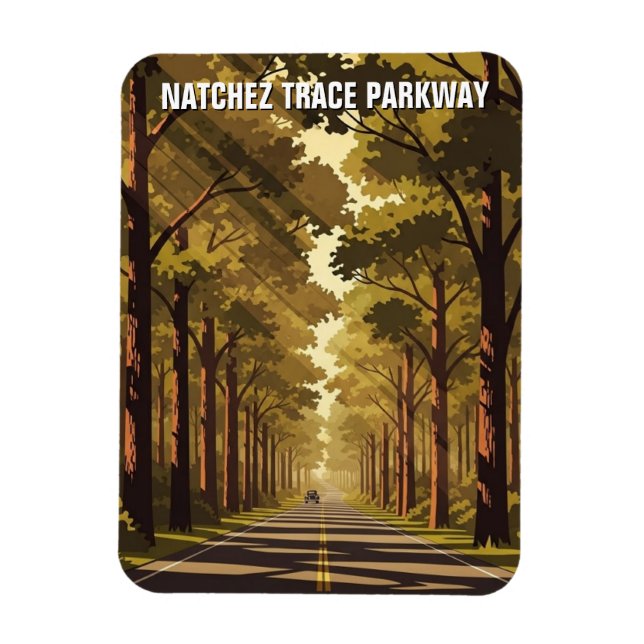 Magnet Flexible Natchez Trace Parkway (Vertical)