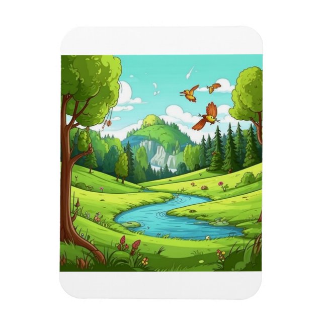 Magnet Flexible Nature 15. (Vertical)