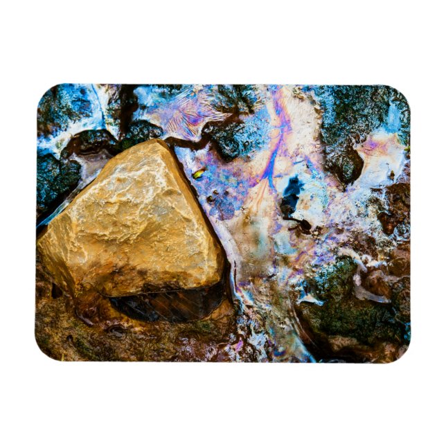 Magnet Flexible nature abstraite eau morte (Horizontal)