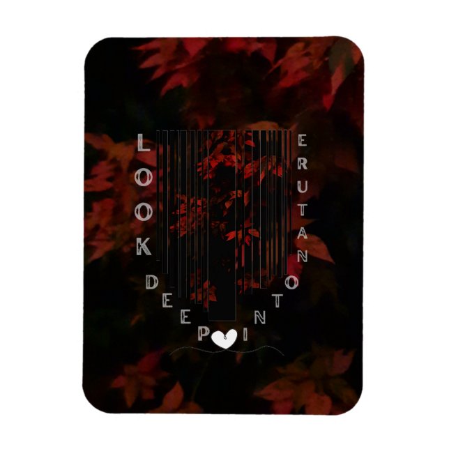 Magnet Flexible Nature Amour Moderne (Vertical)