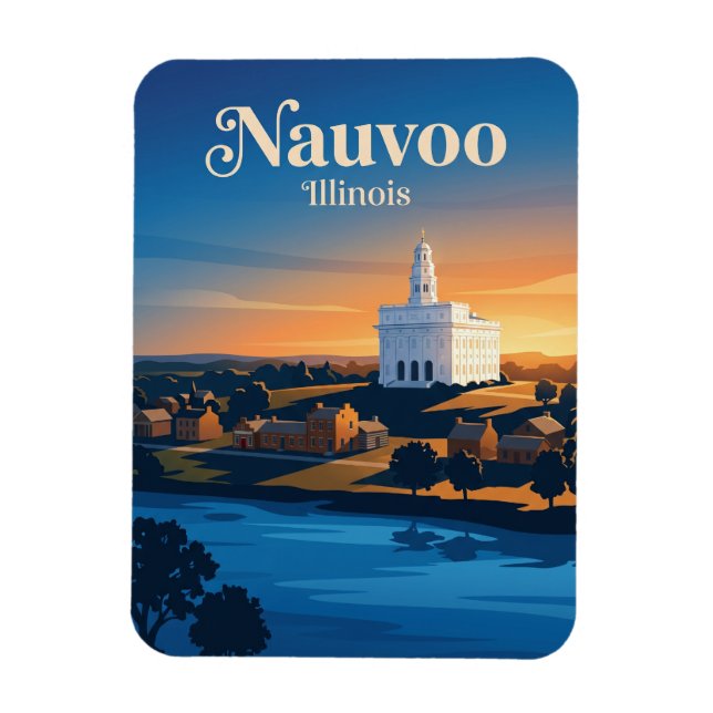 Magnet Flexible Nauvoo Illinois (Vertical)
