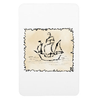 Magnet Flexible Navire pirate.