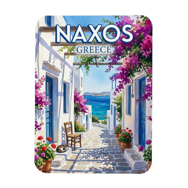 Magnet Flexible Naxos, Cyclades, Grèce Grèce (Vertical)