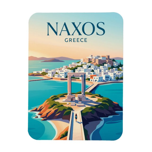 Magnet Flexible Naxos Grèce (Vertical)
