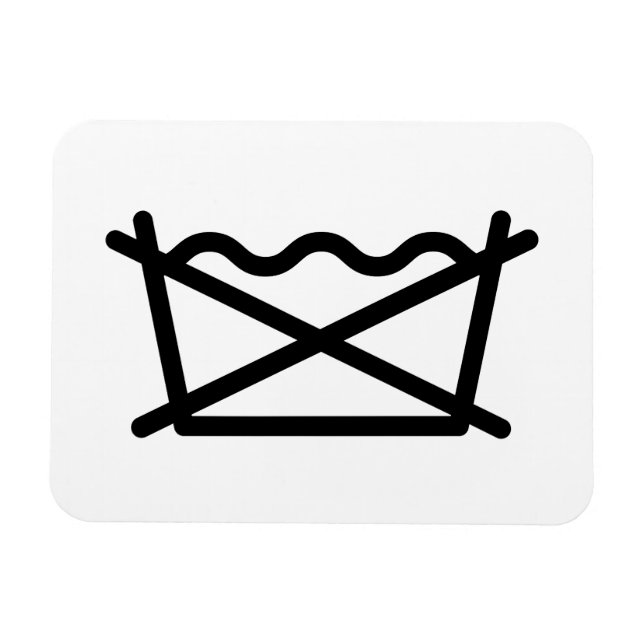 MAGNET FLEXIBLE NE LAVEZ PAS ! (Horizontal)