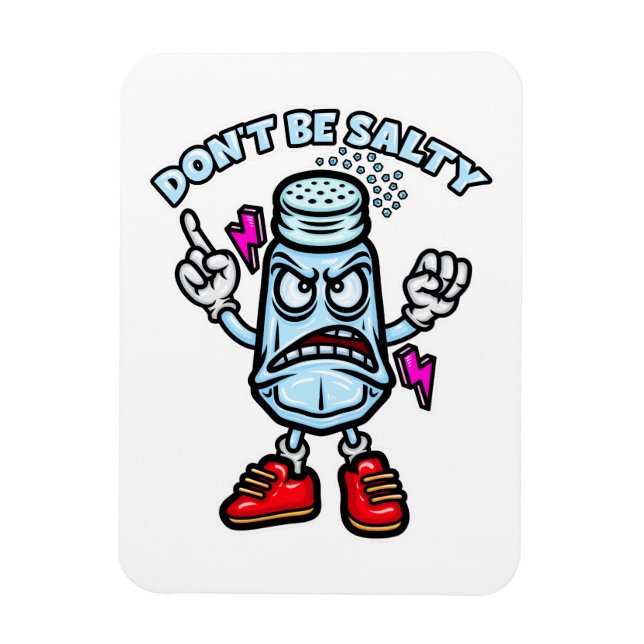 Magnet Flexible Ne sois pas salé (Vertical)