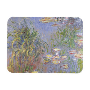 Magnet Flexible Nénuphars de Claude Monet  , groupe d'herbe