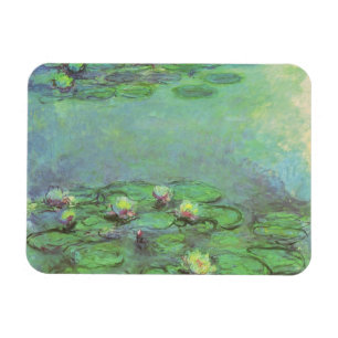Magnet Flexible Nénuphars de Claude Monet, Impressionnisme Vintage