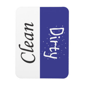 Magnet Flexible Nettoyage et lavage de vaisselle sale