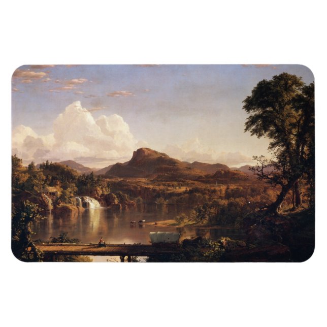 Magnet Flexible New England Scenery Frederic Edwin Church (Horizontal)