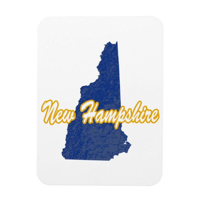 Magnet Flexible New Hampshire (Vertical)