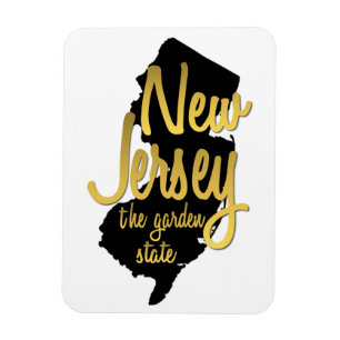 Magnet Flexible New Jersey The Garden State