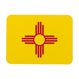 Magnet Flexible New Mexico State Flag
