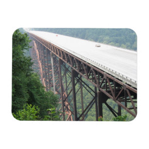 Magnet Flexible New River Gorge Bridge, Virginie-Occidentale, Magn